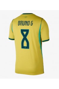 Brasilia Bruno Guimaraes #8 Jalkapallovaatteet Kotipaita MM-kisat 2026 Lyhythihainen